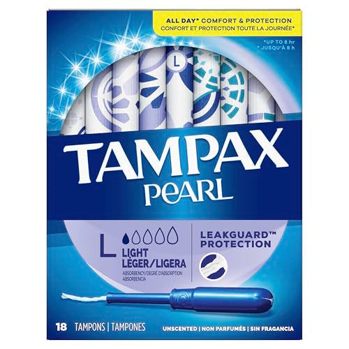 Tampons Tampax Pearl − protection anti-fuite LeakGuard.