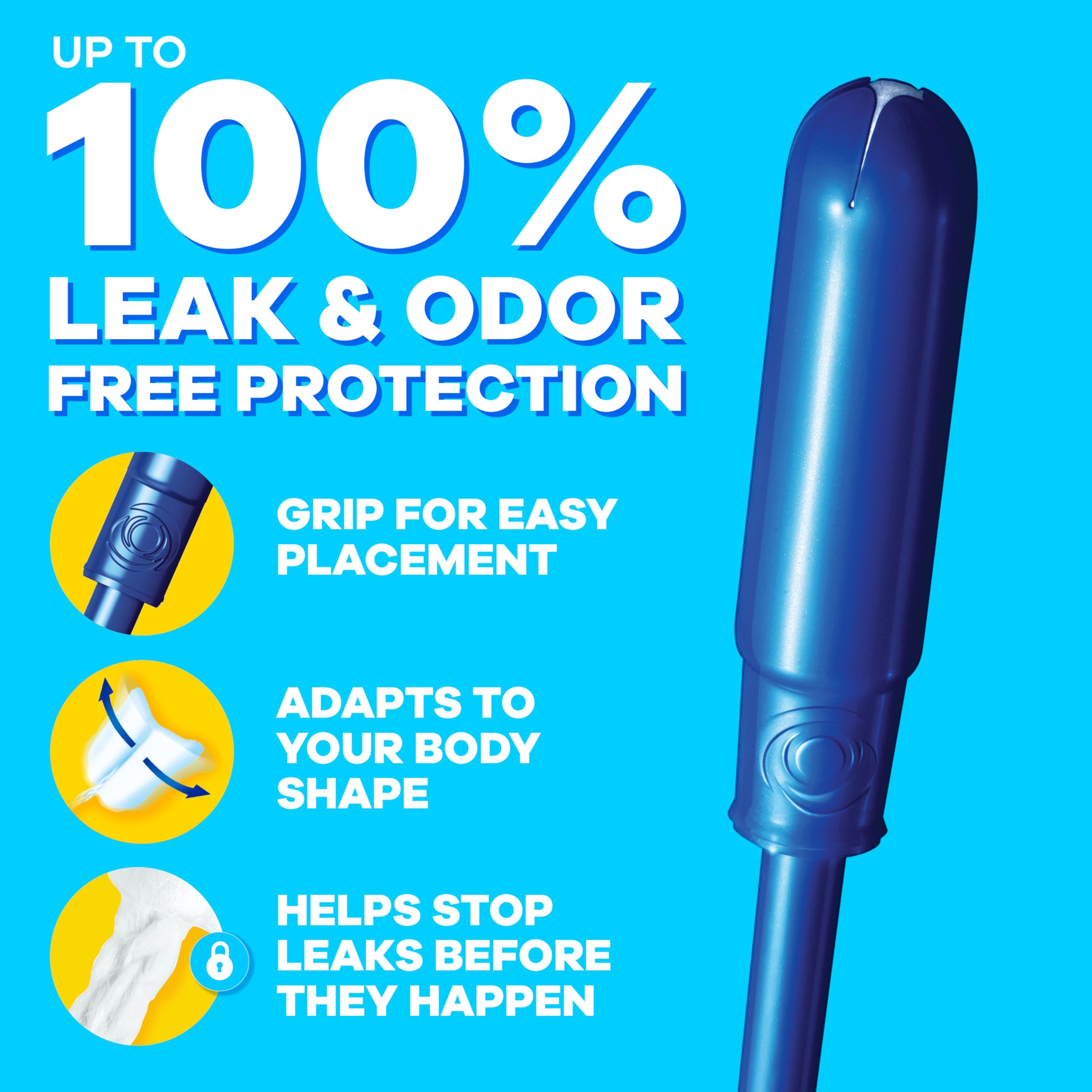 Tampon Tampax Pearl sans parfum pour douceur et sensibilité