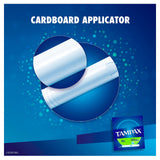 Confort et insertion en douceur grâce à l’applicateur carton Tampax.