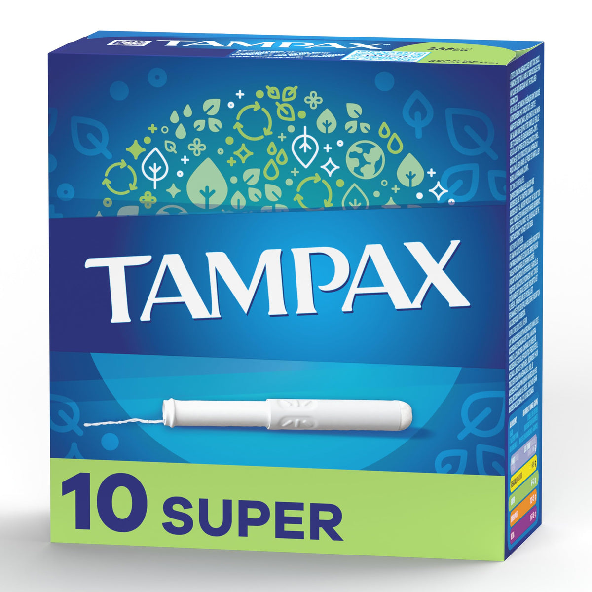 Tampax Tampons Super 10-ct: protection fiable et confort durable pour une journée sans soucis.