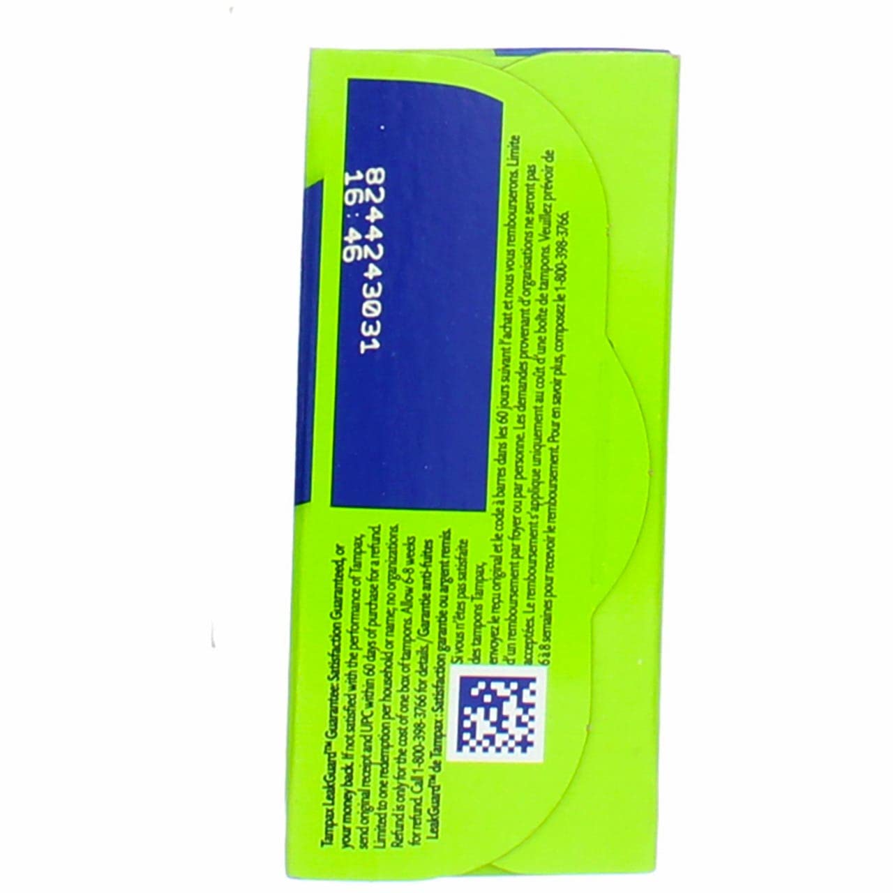 Tampons Tampax Super jetables : protection de secours unique lors d’activités actives.