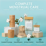 Tampon Tribe sans métal et sans colorants sécurité pour la peau.