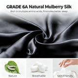 Masque Tangotok gris design ergonomique sans pression sur les yeux et les cils