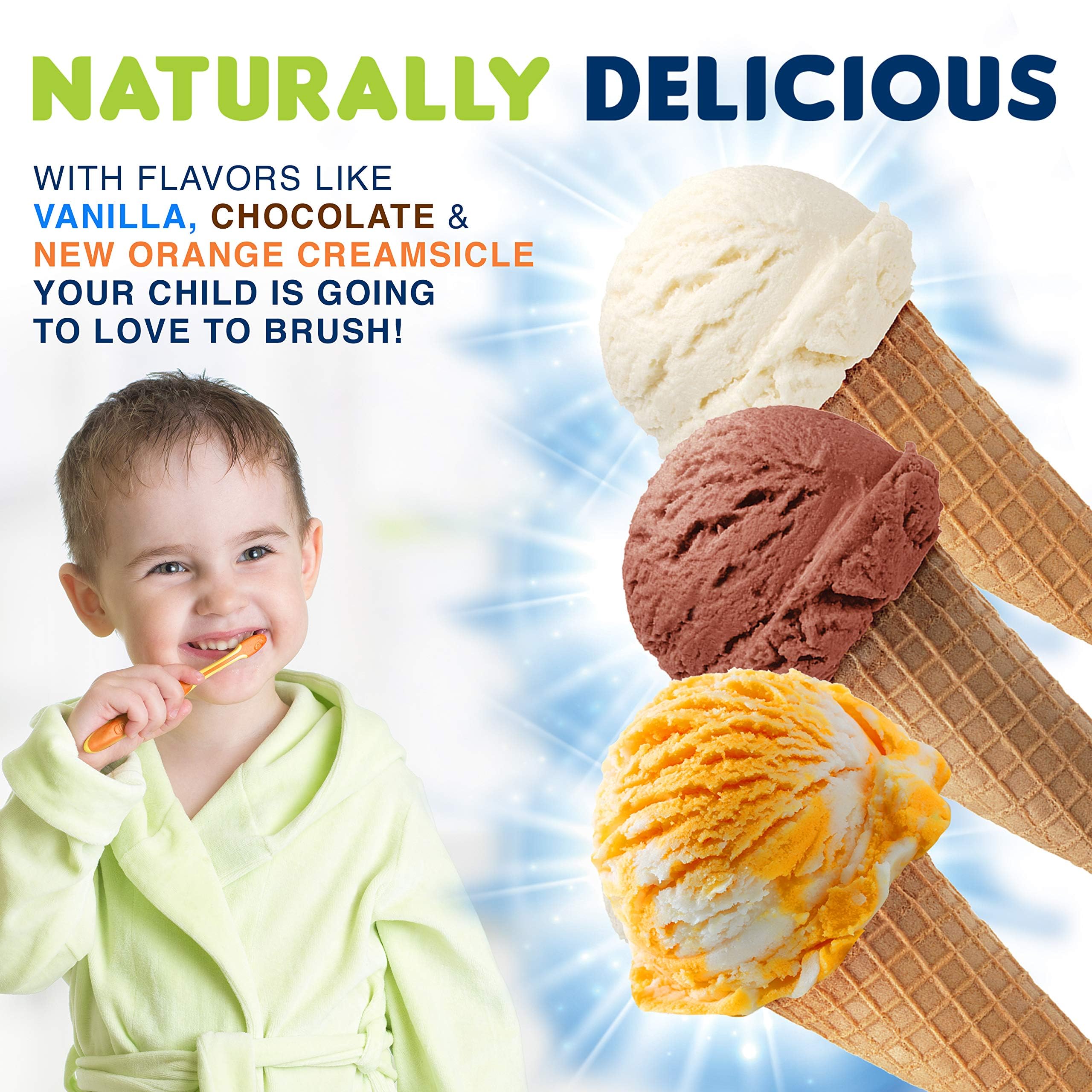 Tanner's Tasty Paste enfant-brossage-dents: rend le brossage amusant et sûr pour les tout-petits.