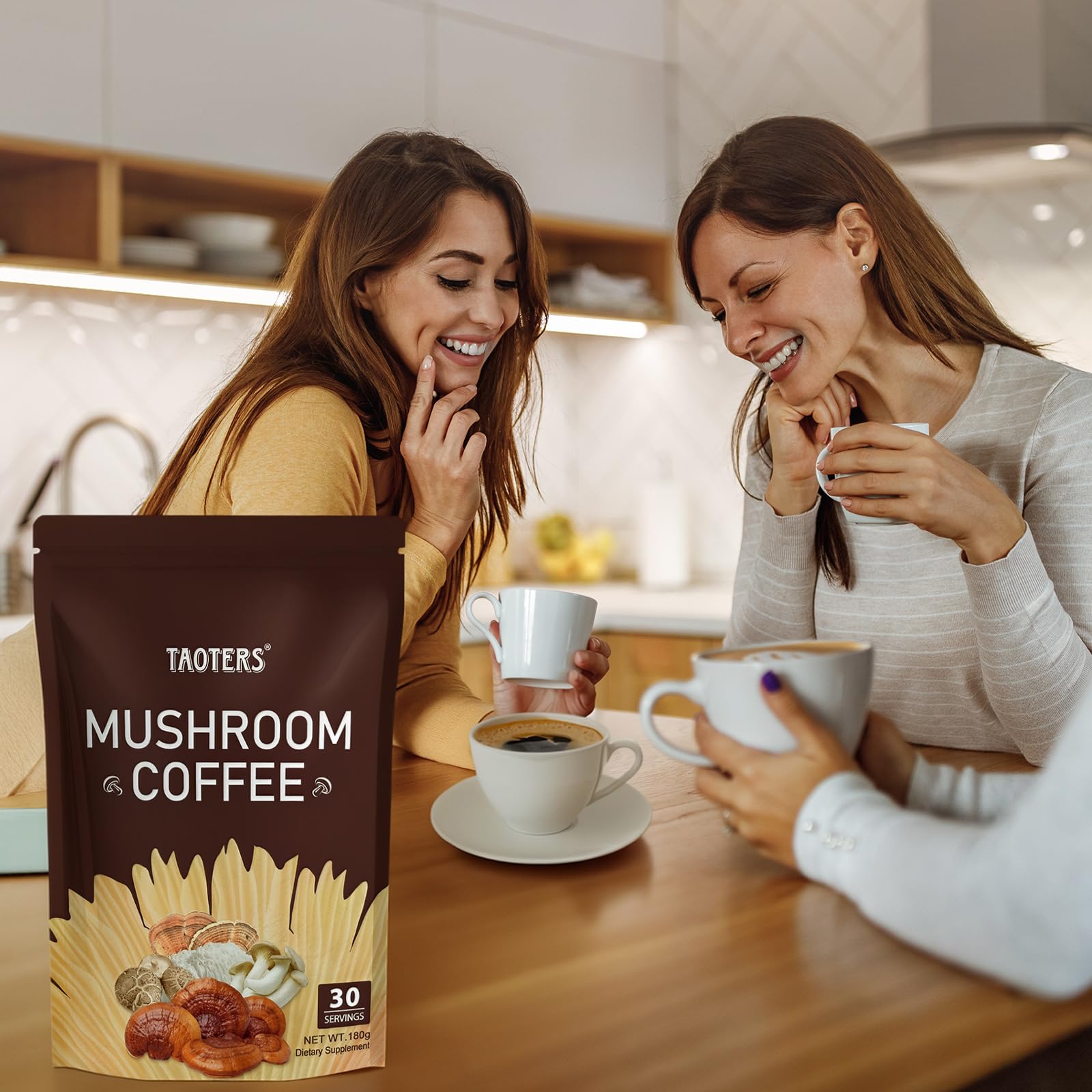 Taoters Café Adaptogène – moment de pause simple et équilibré pour le matin.