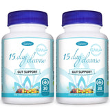 TAOTERS Detox 15 jours pack bouteille: soutien l'équilibre intestinal.