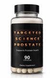 Targeted Science Prostate Supplement, bouteille: soutien prostatique et confort urinaire.