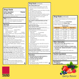 Étiquette framboise TARO suspension ibuprofène enfant, goût agréable facilitant l administration