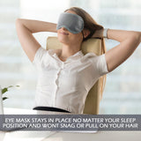 Idéal en voyage et jeux, masque Tarpop pour sommeil rapide.