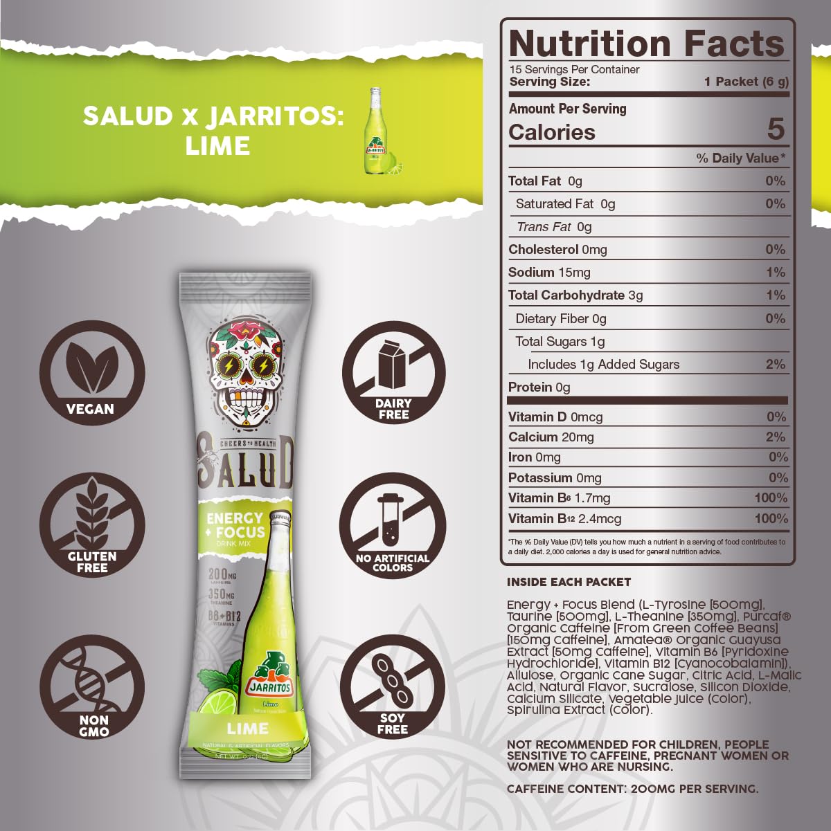 Taste Salud caféine organique – énergie équilibrée pour la journée.