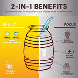 Taste Salud caféine organique, énergie stable sans pics