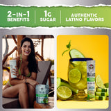Taste Salud emballage pratique de sachets pour une boisson rapide.