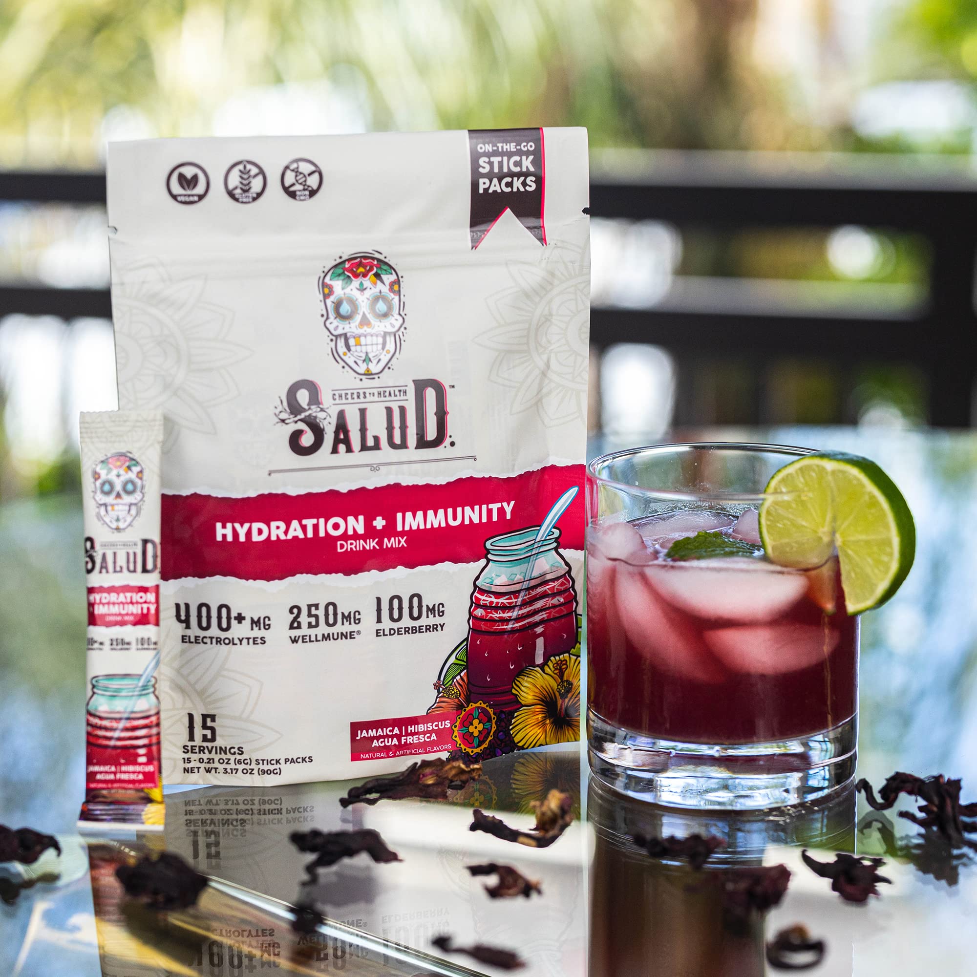 Taste Salud faible calorie avec 1 g de sucre par portion.