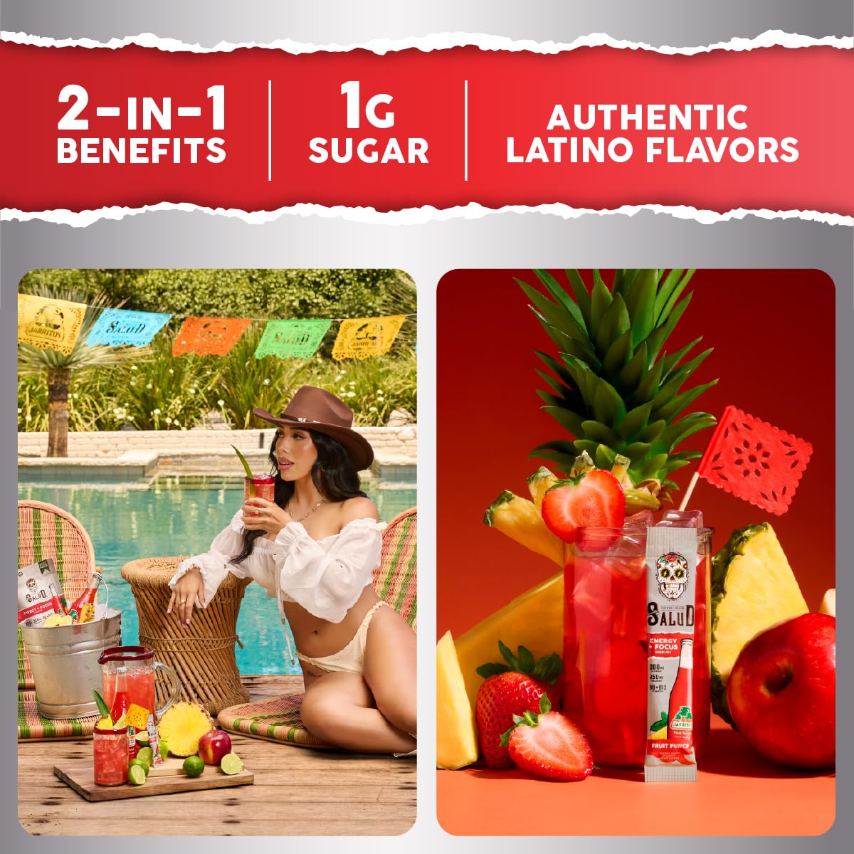 Taste Salud x Jarritos eau fraîche saveur fruits - hydrate et savoure