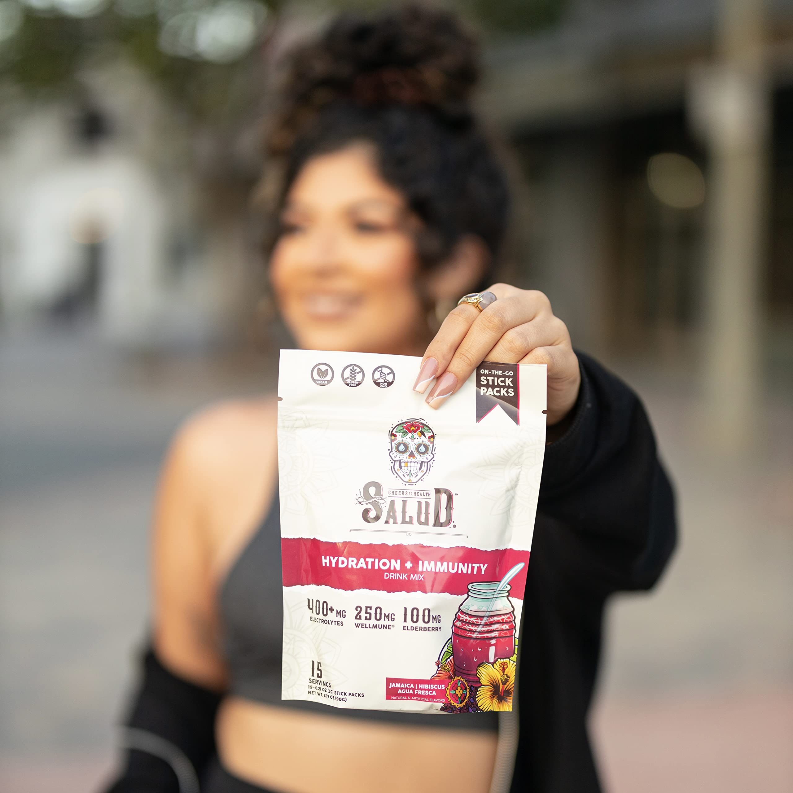 Taste Salud sans lactose, sans soja et sans gluten, formulation végane.