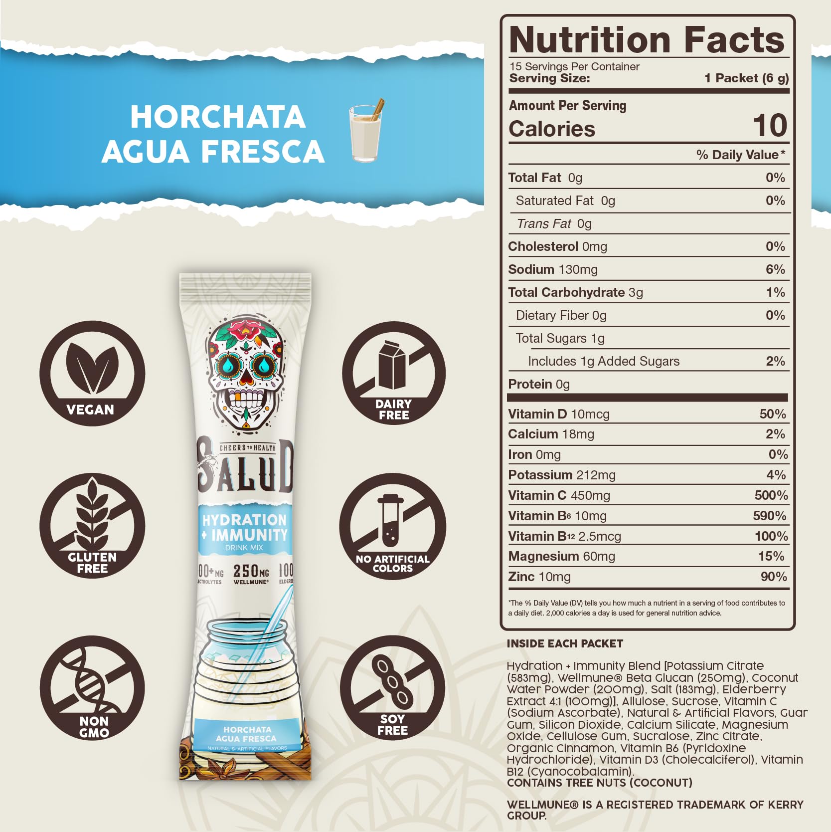 Extrait de sureau Taste Salud, antioxydants naturels pour l'immunité.