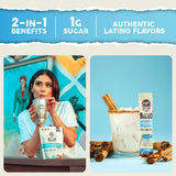 Verre Taste Salud Horchata prêt à boire, boisson rafraîchissante.