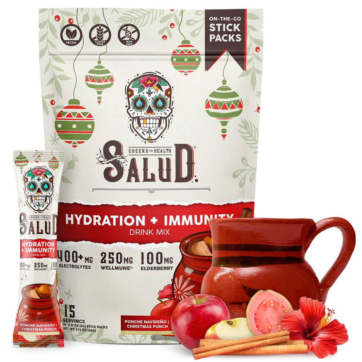 Taste Salud: sachet hydratation-immunité prêt à booster l'énergie