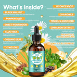Tatavonix gouttes absinthe et noix noire: ingrédients naturels pour équilibre intérieur
