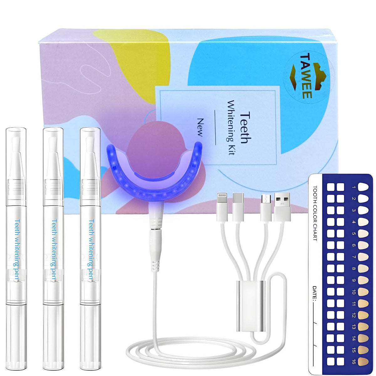 TAWEE lampe LED bleue active pour blanchiment des dents à domicile