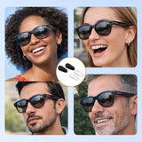 TBATAIL installation facile coussin nez Ray-Ban Meta Wayfarer, pose rapide et sans outil.