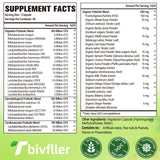 Tbivfller: 24 souches probiotiques pour un microbiome équilibré.
