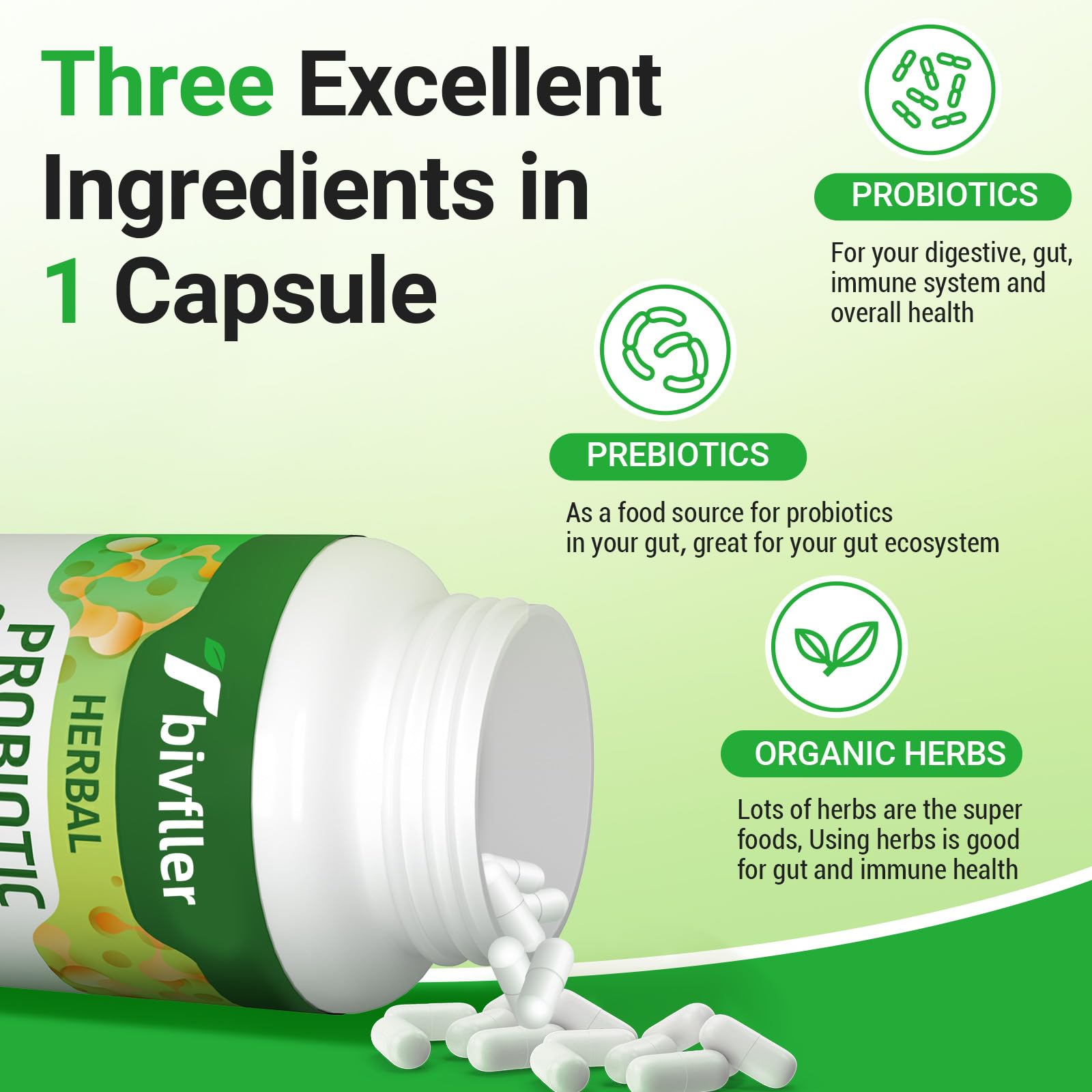 Tbivfller Améliore l’absorption des nutriments et le bien-être intestinal.
