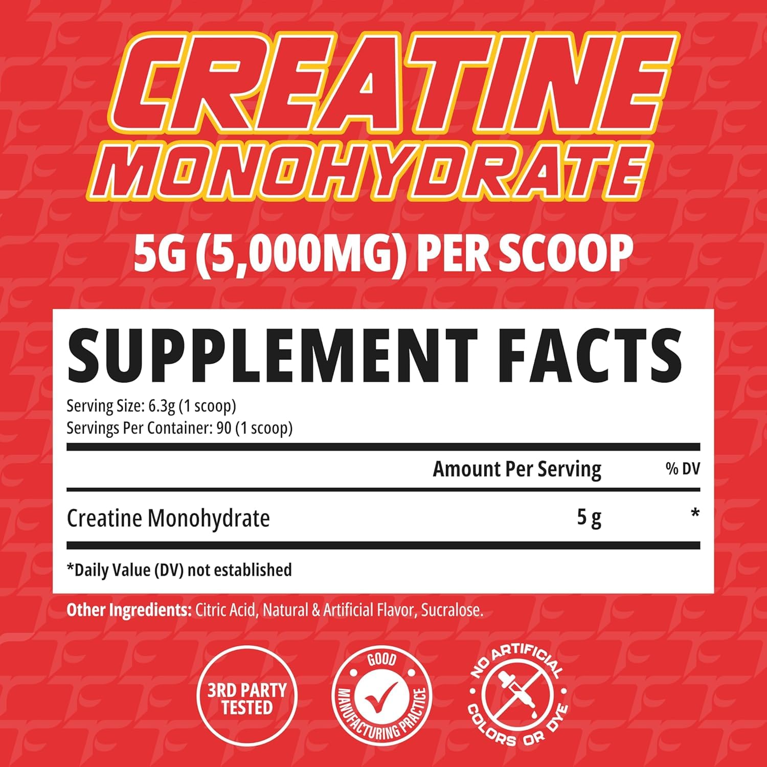 TC Nutrition Créatine monohydrate, doseur inclus, facilité de prise quotidienne.