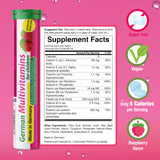 40 portions totales dans deux tubes, format facile à emporter.