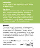 1-TDC crème-relief muscles pénétration rapide pour un confort profond.