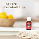 Application Tea Tree pour peau équilibrée et atténuation des petites irritations.