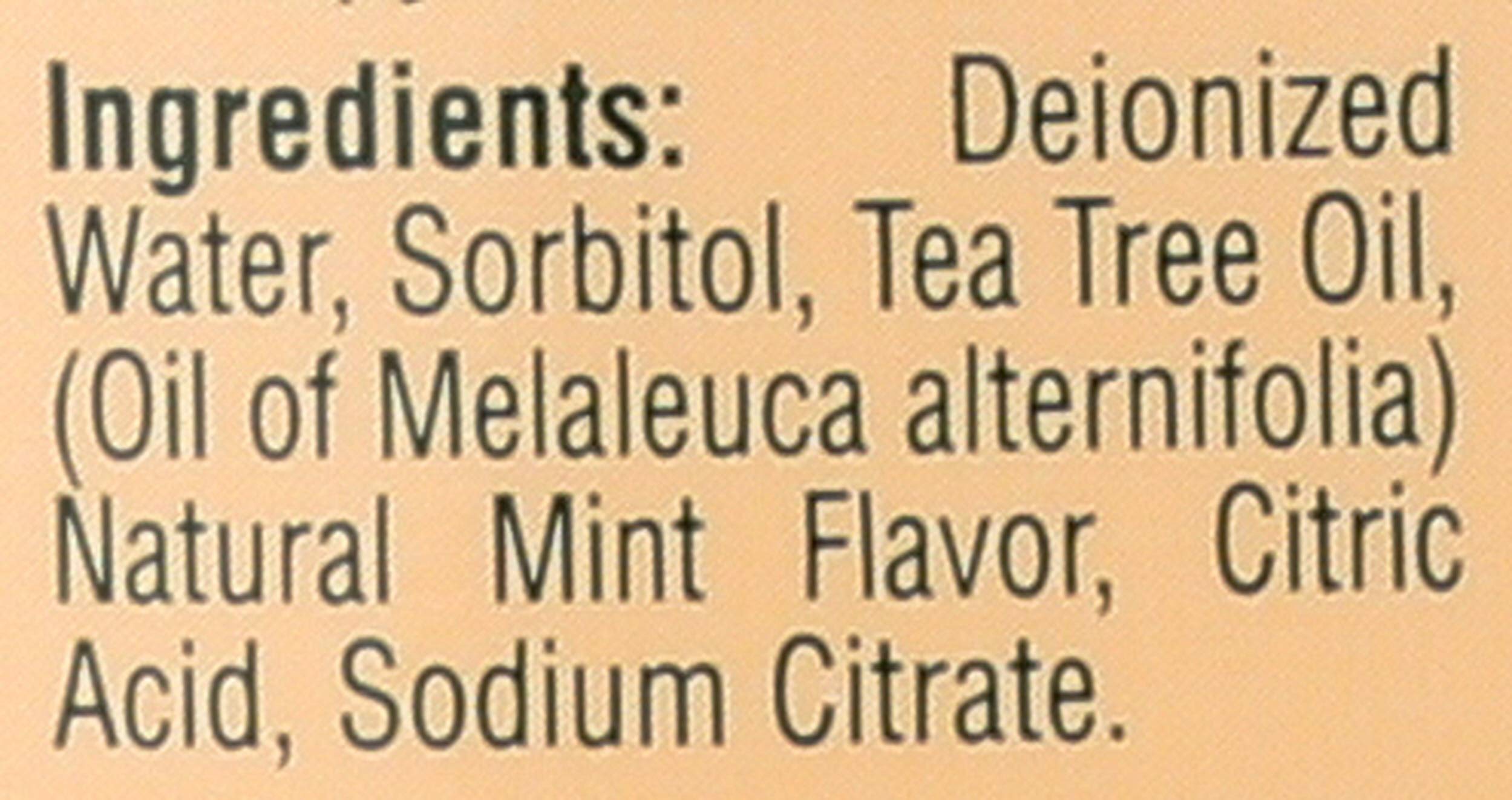 Tea Tree Therapy Bain de Bouche, sans conservateurs, formulation plus saine.