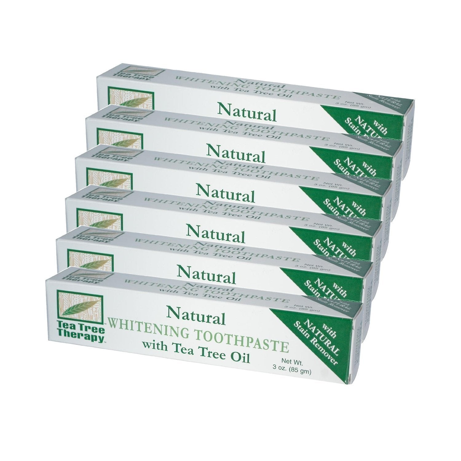 Dentifrice Tea Tree Therapy blanchissant avec huile, haleine fraîche et naturelle