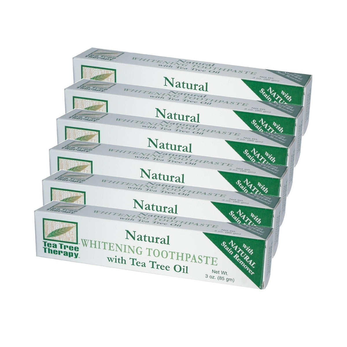 Dentifrice Tea Tree Therapy blanchissant avec huile, haleine fraîche et naturelle