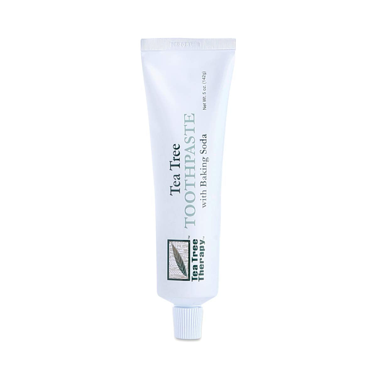 Ingrédients visibles sur l étiquette du dentifrice Tea Tree Therapy