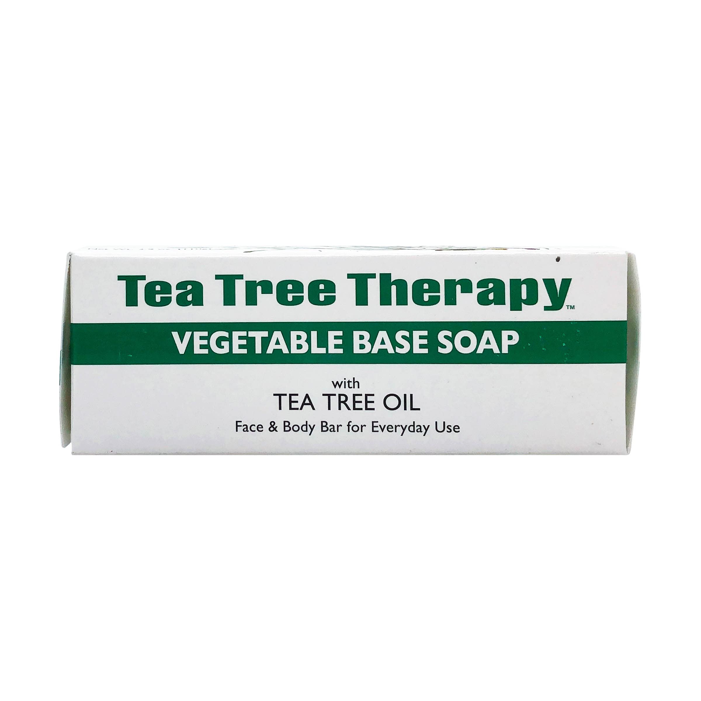 Tea Tree Therapy mousse riche apaise la peau lors de l'utilisation.