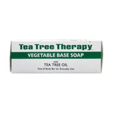 Tea Tree Therapy mousse riche apaise la peau lors de l'utilisation.