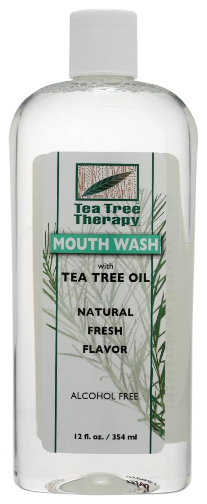 Tea Tree Therapy rince-bouche-flacon: haleine fraîche tout au long de la journée.