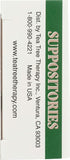 Texture douce des suppositoires Tea Tree Therapy pour insertion confortable