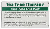 Tea Tree Therapy texture mousse douce, douche délicate et confortable.