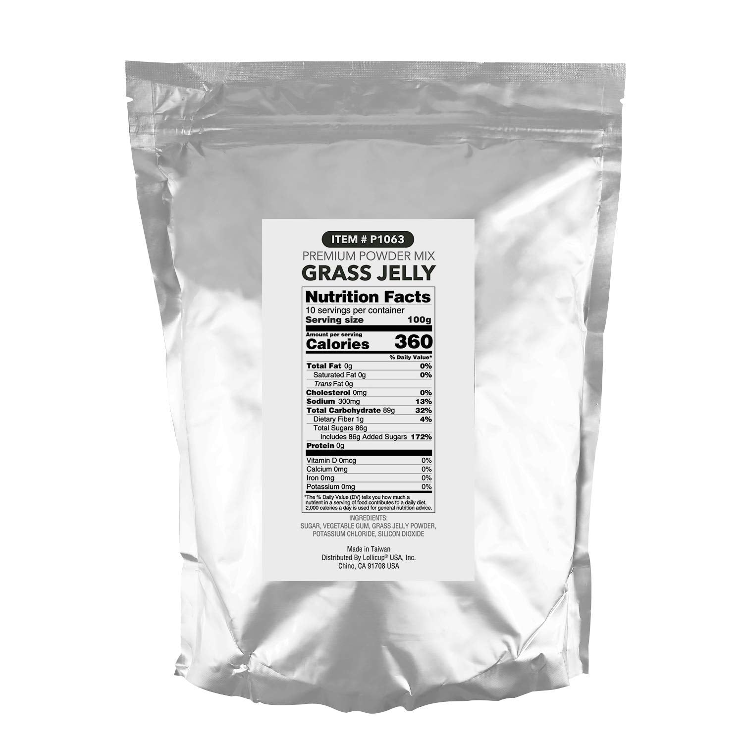 Poudre Tea Zone dans un pot, prêt pour les préparations maison.