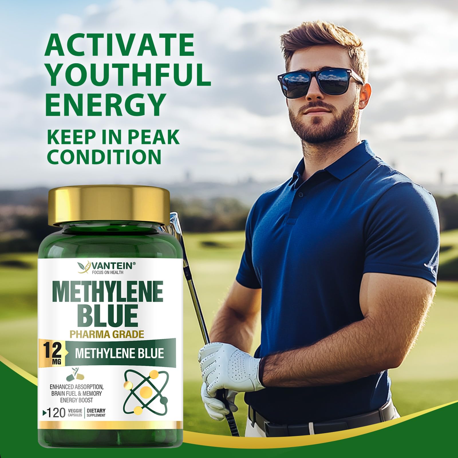 TEATTY bleu de méthylène – énergie cellulaire potentielle lors d’efforts mentaux.