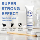 Tebazoew dentifrice hydroxyapatite, utilisation quotidienne pour une bouche plus saine.