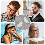 Application facile d’un coussinet nasal Tecbeauty sur une lunette