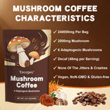 Tecepec Café champignons immunité digestion: soutien potentiel pour le bien-être.