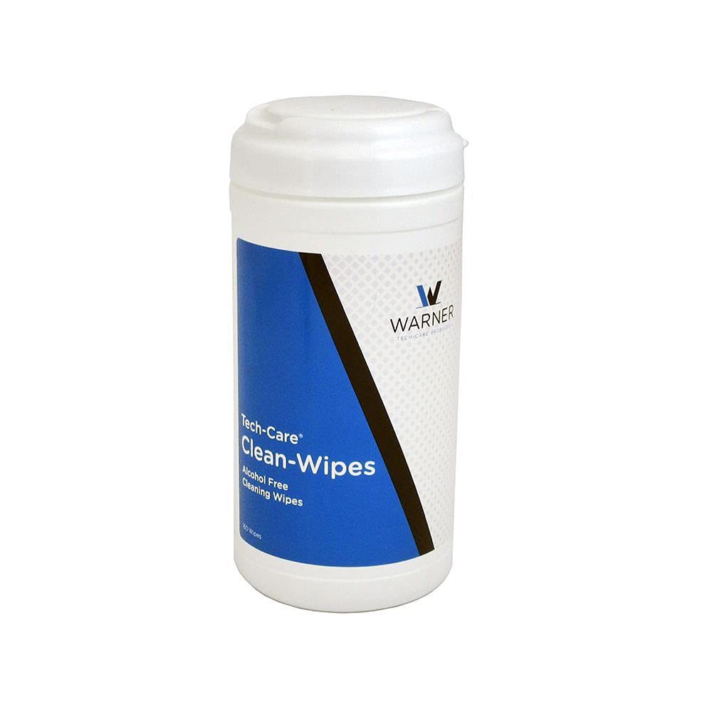 Tech-Care Clean Wipes : lingettes nettoyantes sans alcool pour aides auditives et accessoires, nettoyage rapide