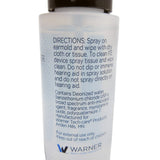 Tech-care flacon spray nettoyant embout auditif 2oz utile quotidien