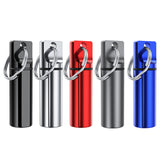 TecQach boite-pilules-portable-aluminium, compacte et légère, idéale pour voyager avec vos pilules.
