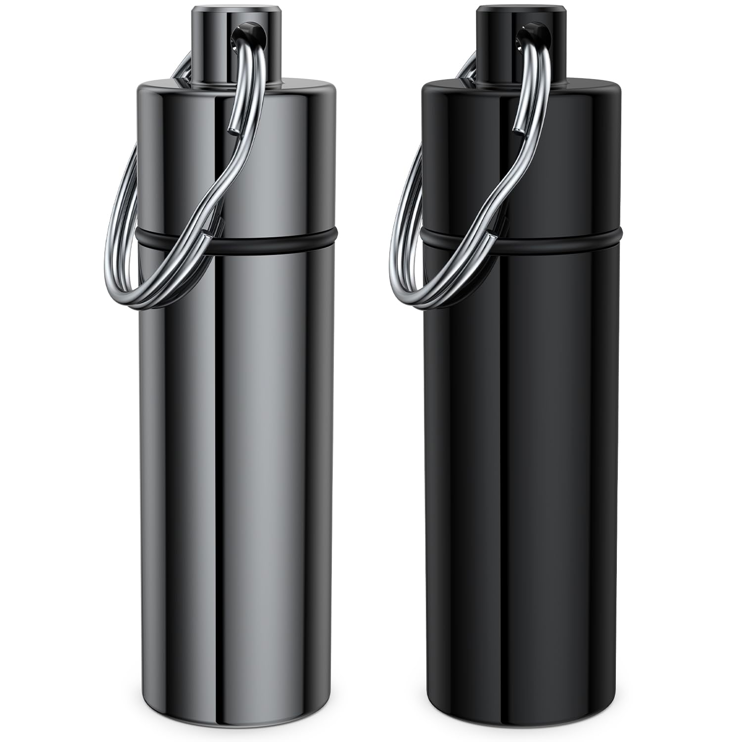 TecQach boîte pilules porte-clefs compacte pour voyage et routine
