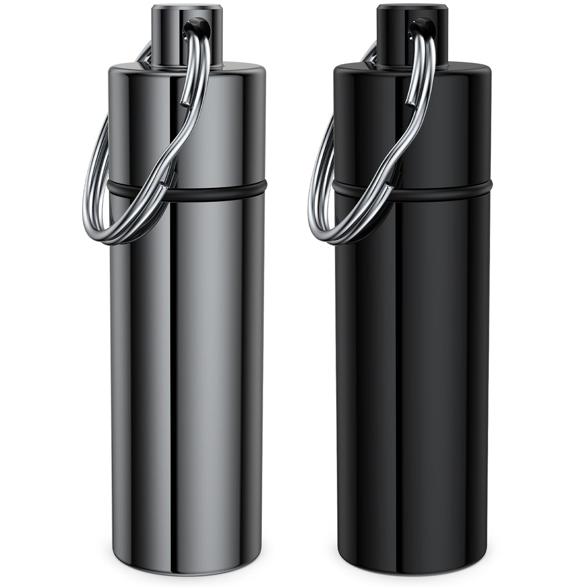 TecQach boîte pilules porte-clefs compacte pour voyage et routine